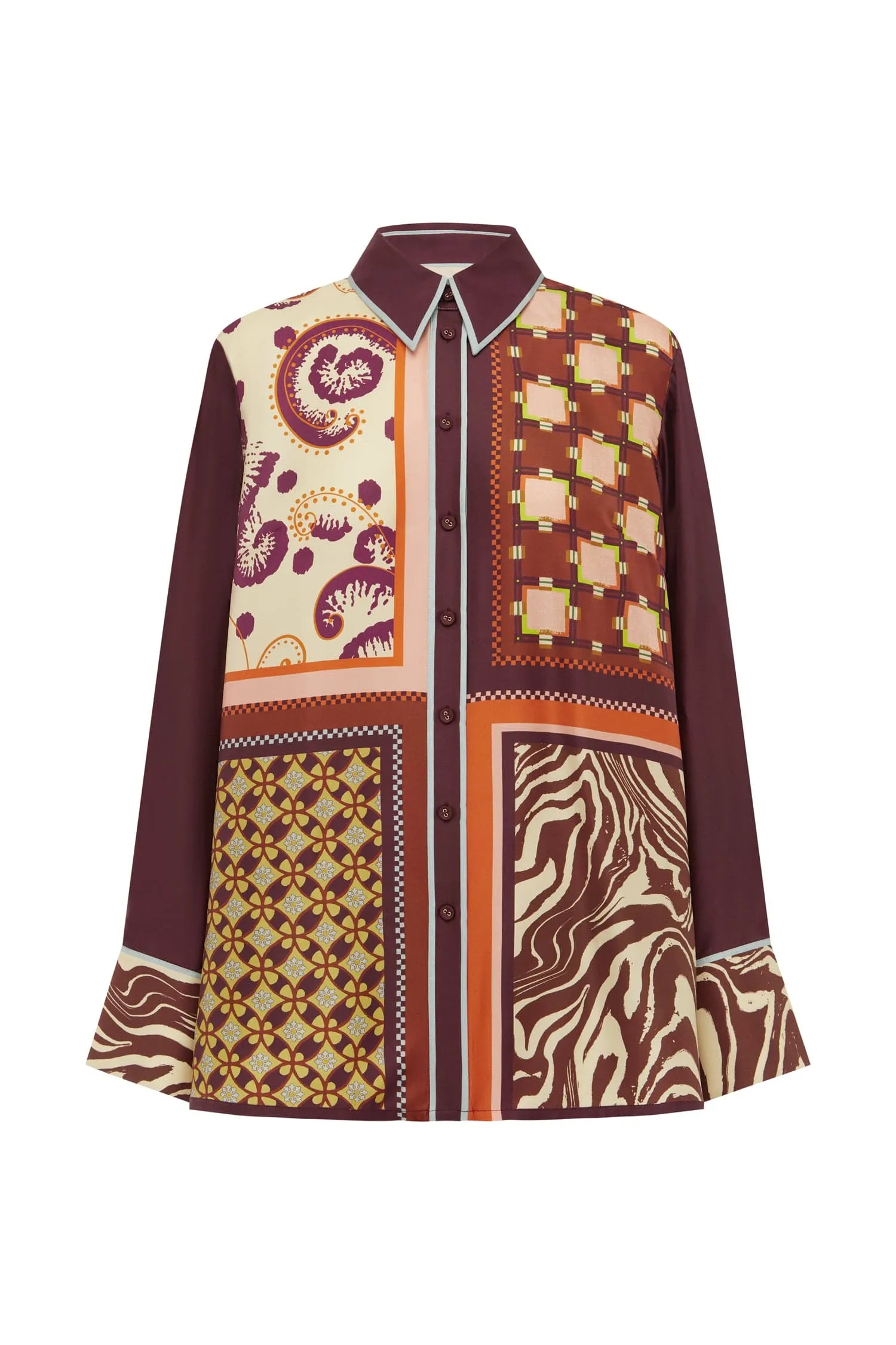 WILSON SILK SHIRT sold by Alemais