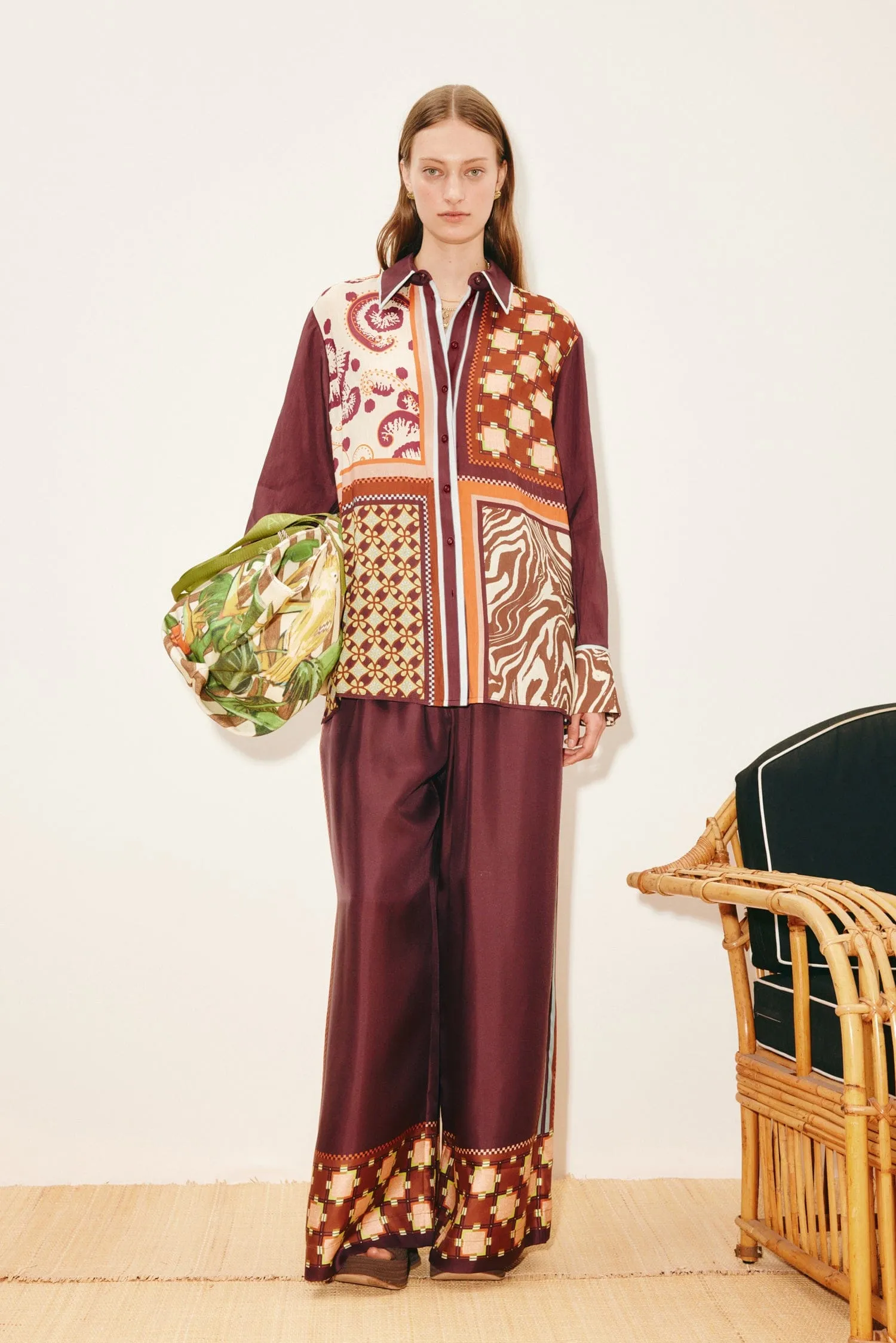 WILSON SILK SHIRT sold by Alemais product image thumbnail 2