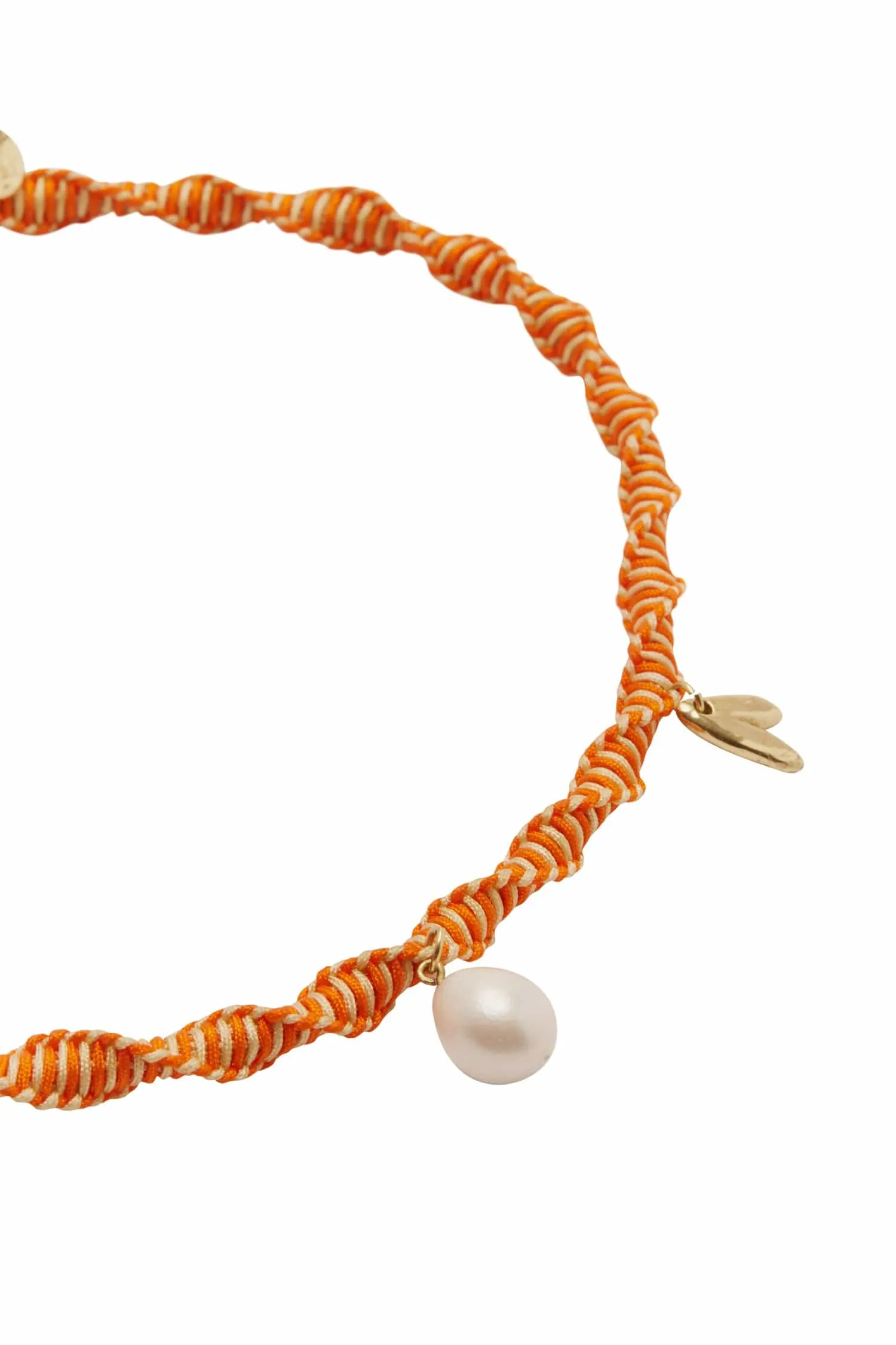 CALYPSO MACRAME CHARM NECKLACE sold by Alemais product image thumbnail 3