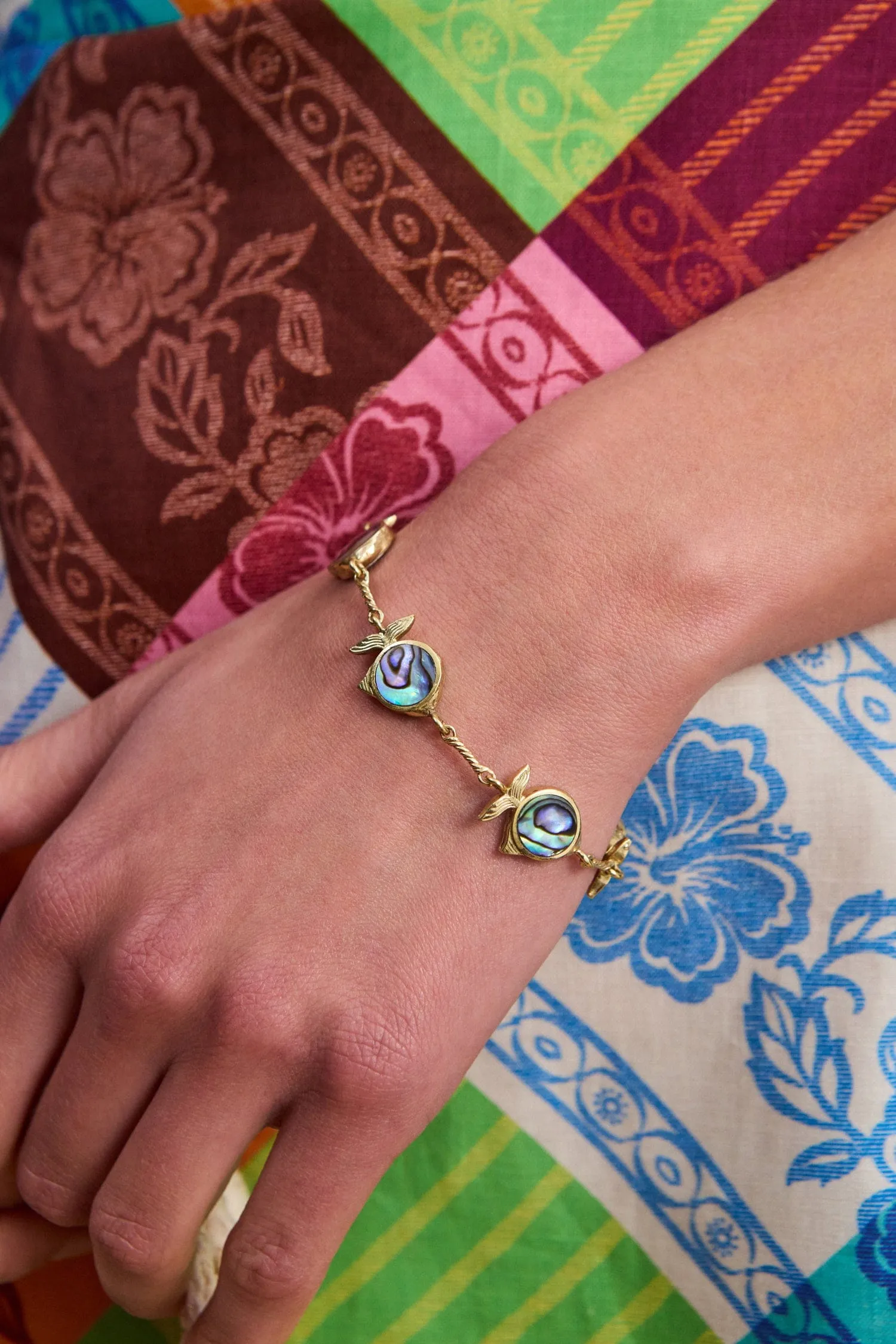 CALYPSO PAUA FISH BRACELET sold by Alemais product image thumbnail 2