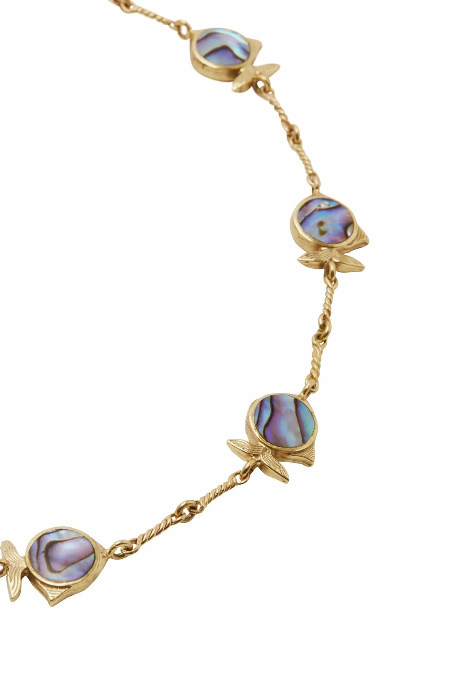 CALYPSO PAUA FISH NECKLACE sold by Alemais product image thumbnail 3