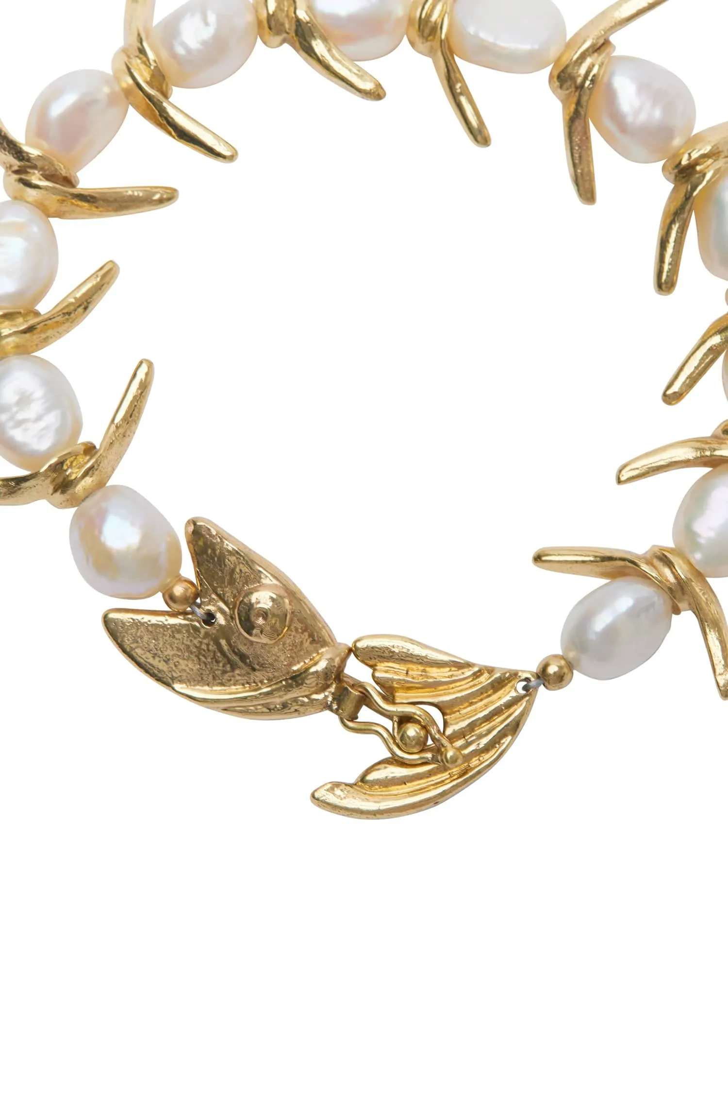 CALYPSO PEARL FISH BRACELET sold by Alemais product image thumbnail 3