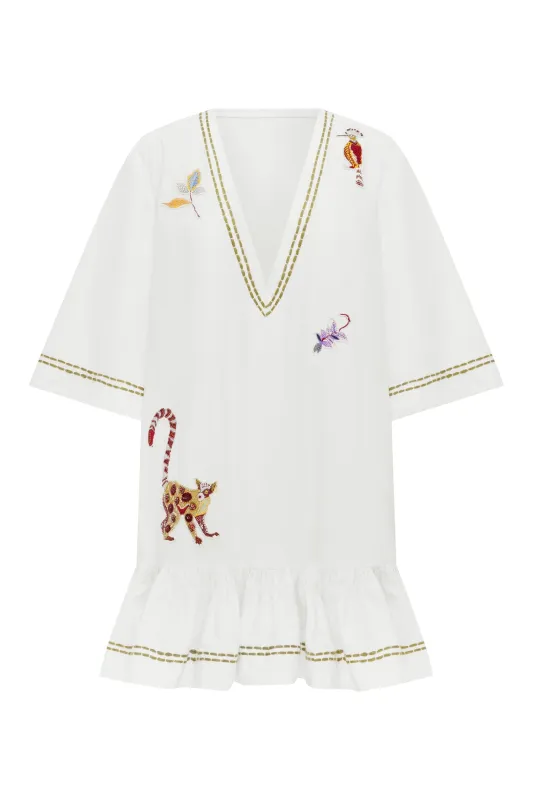 CAMELIA EMBELLISHED MINI DRESS made by Alemais