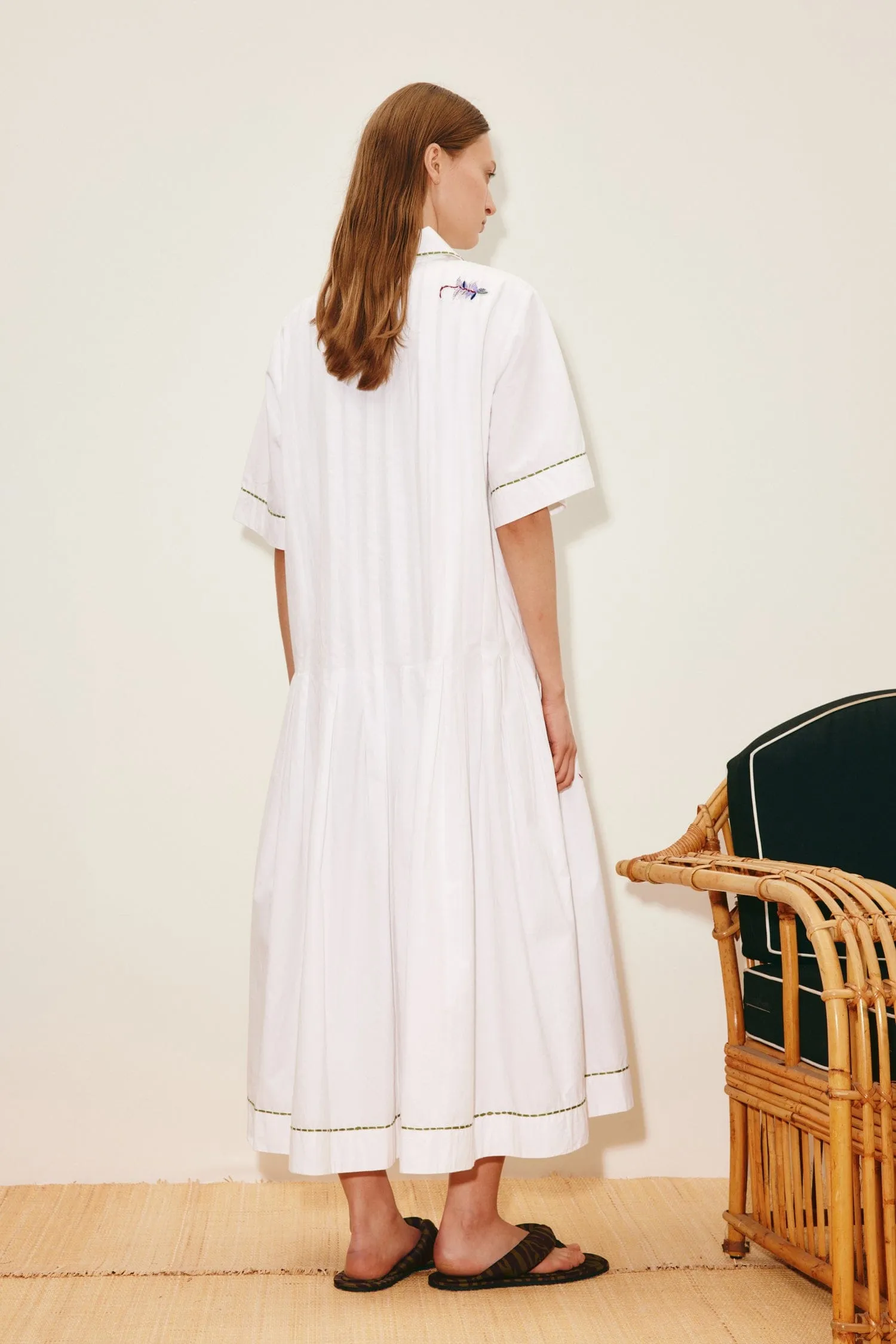 CAMELIA EMBELLISHED SHIRTDRESS sold by Alemais product image thumbnail 4