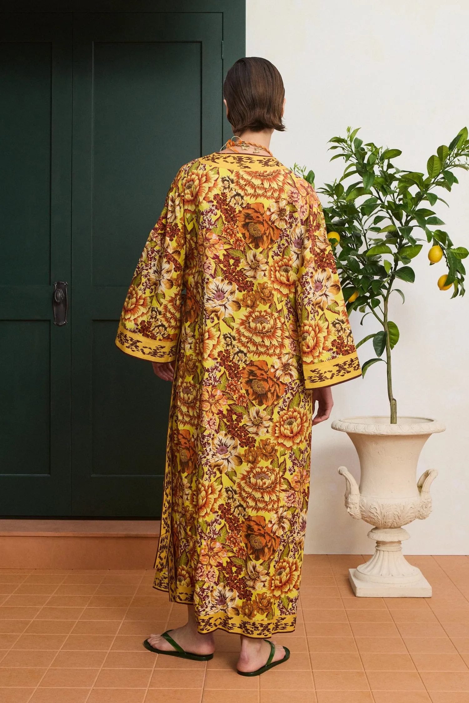 HEATWAVE WRAP MIDI DRESS sold by Alemais product image thumbnail 4