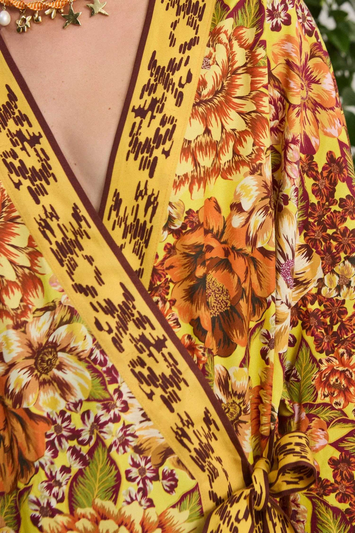 HEATWAVE WRAP MIDI DRESS sold by Alemais product image thumbnail 5