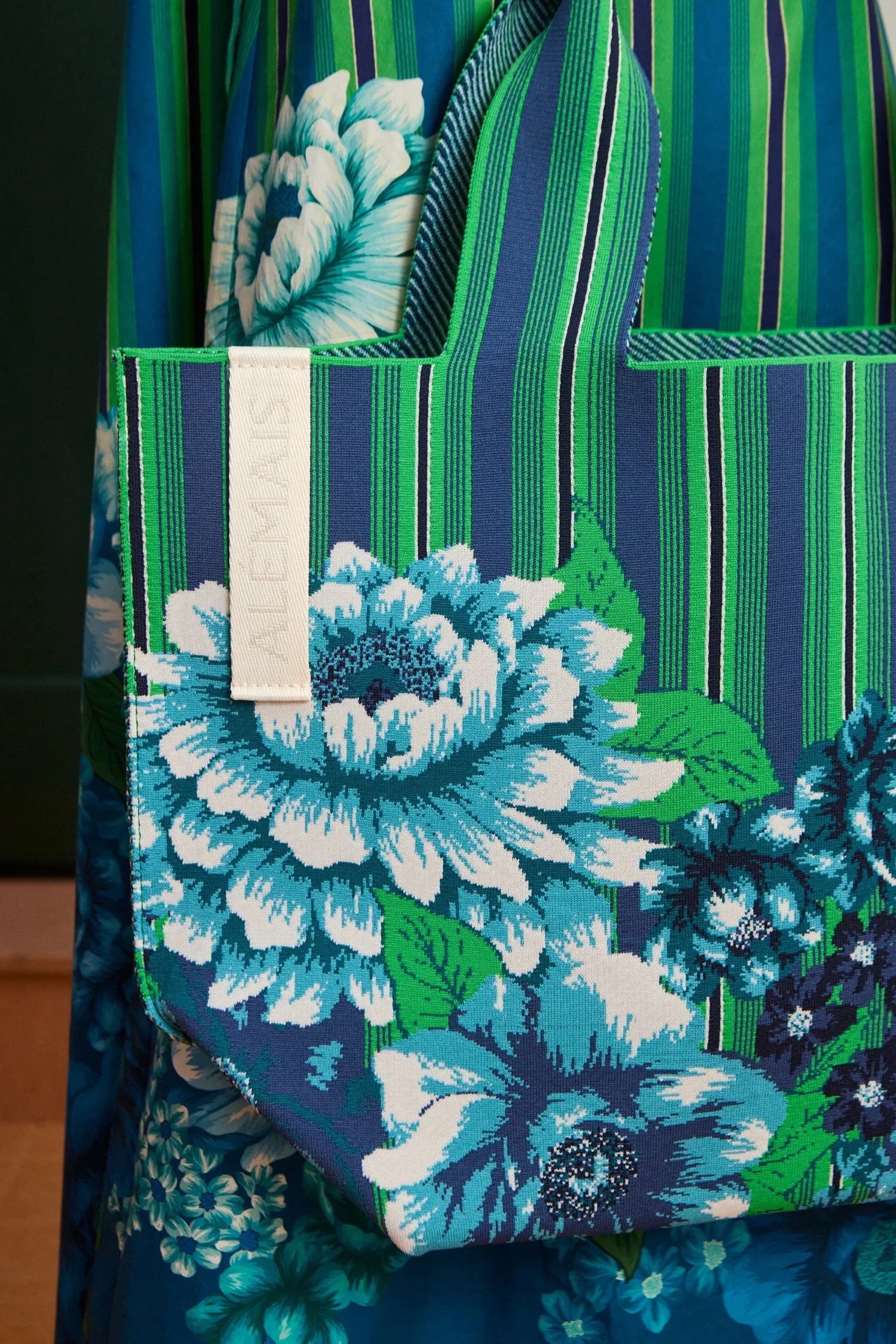 MARGO JACQUARD MAXI TOTE sold by Alemais product image thumbnail 3