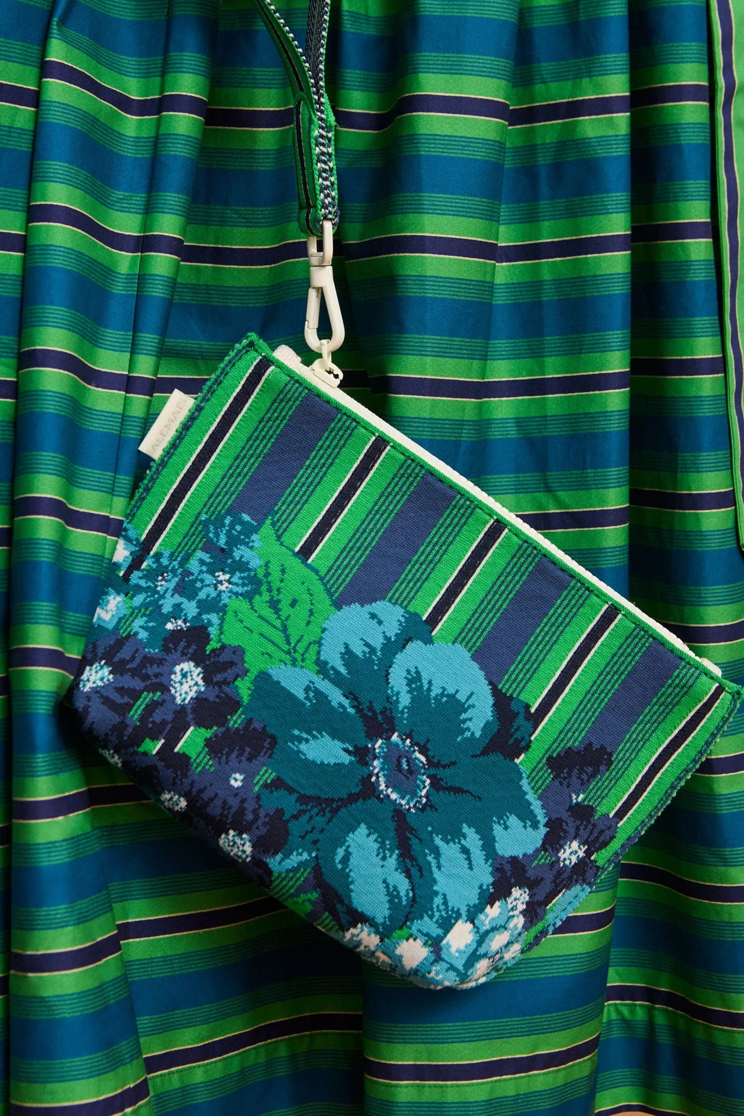MARGO JACQUARD POUCH sold by Alemais product image thumbnail 3