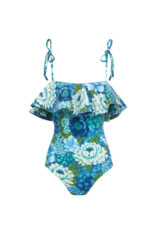 MARGO RUFFLE ONE PIECE made by Alemais