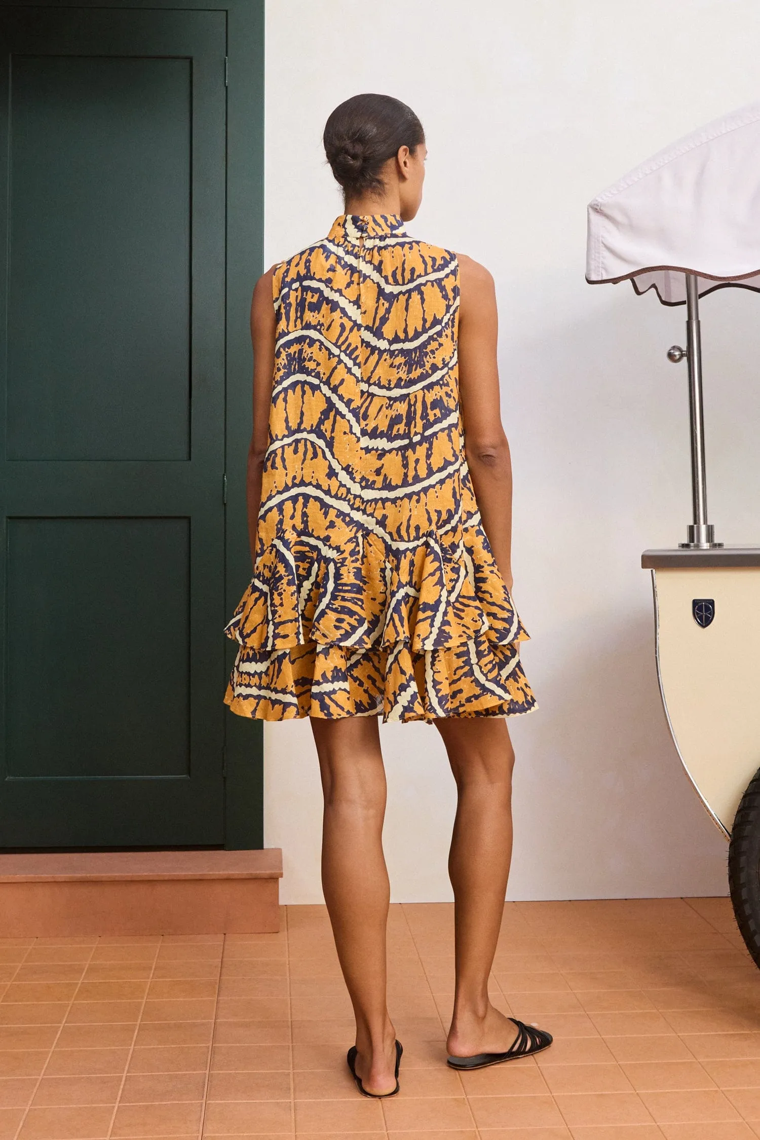 RIPPLE MINI DRESS sold by Alemais product image thumbnail 4