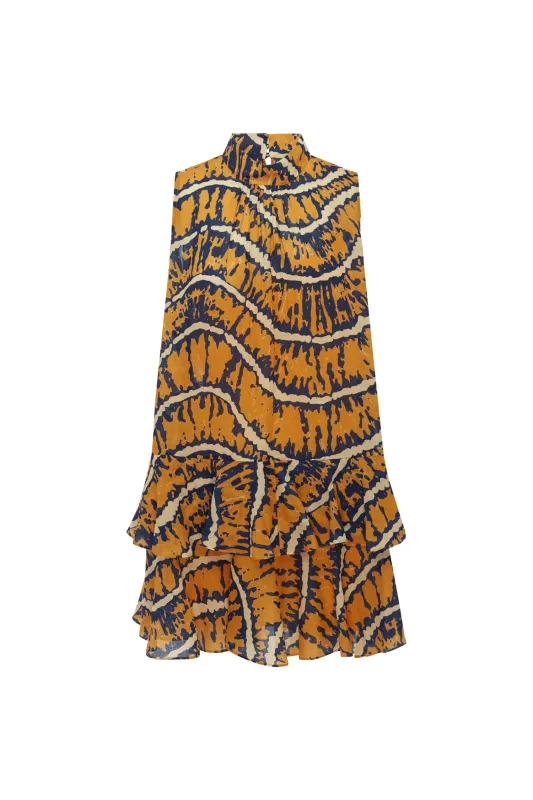 RIPPLE MINI DRESS made by Alemais