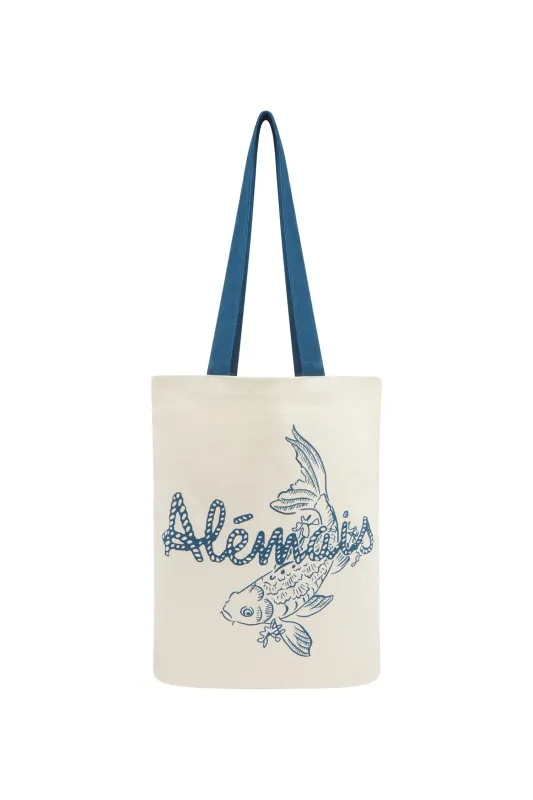 SCUBA LIBRARY TOTE made by Alemais