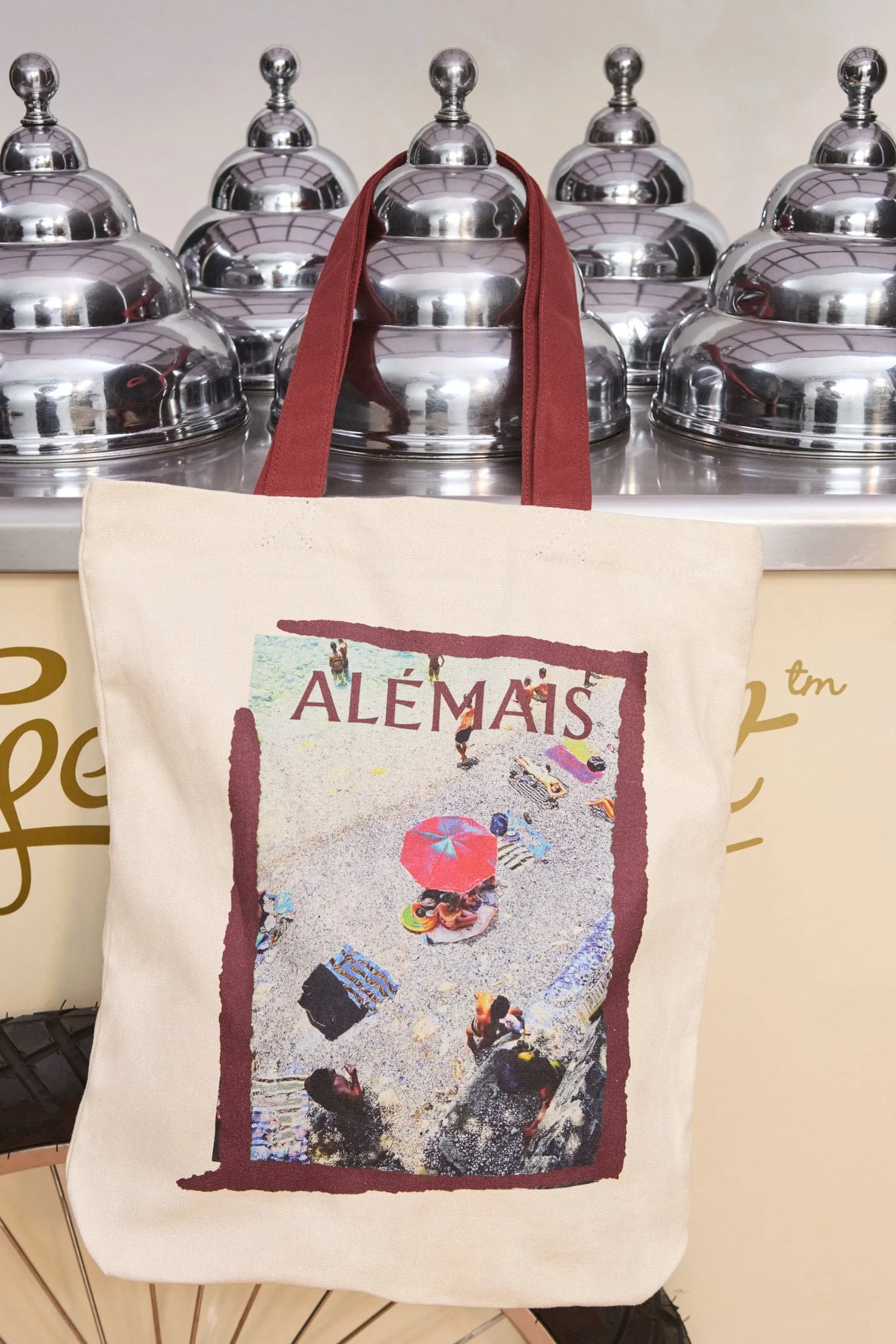 SPLICE LIBRARY TOTE sold by Alemais product image thumbnail 2