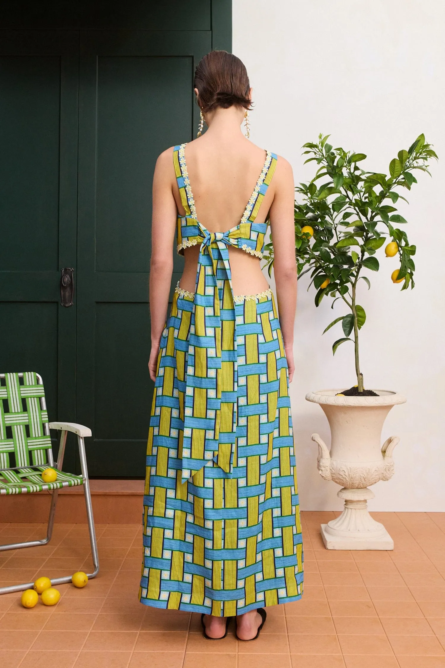 SUNLOUNGE MIDI DRESS EXCLUSIVE sold by Alemais product image thumbnail 4