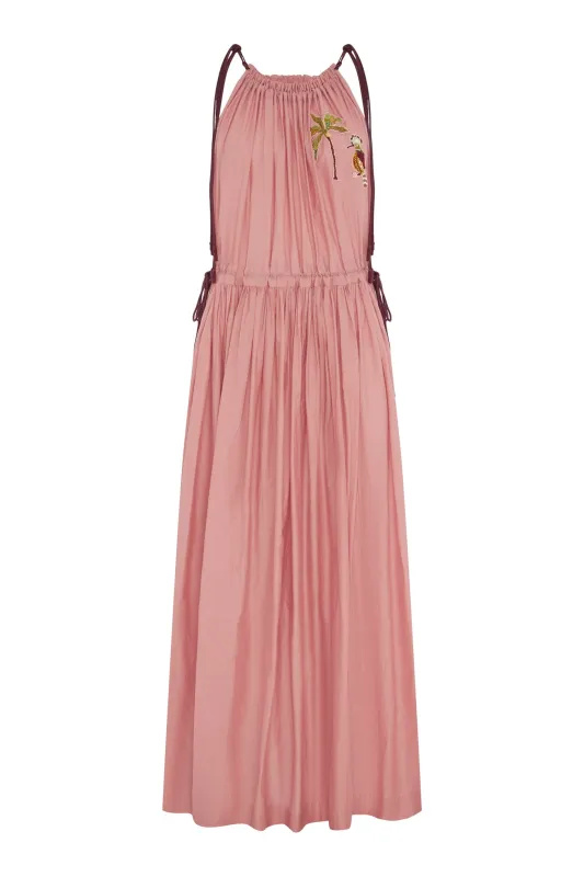 ZURI EMBELLISHED MIDI DRESS made by Alemais