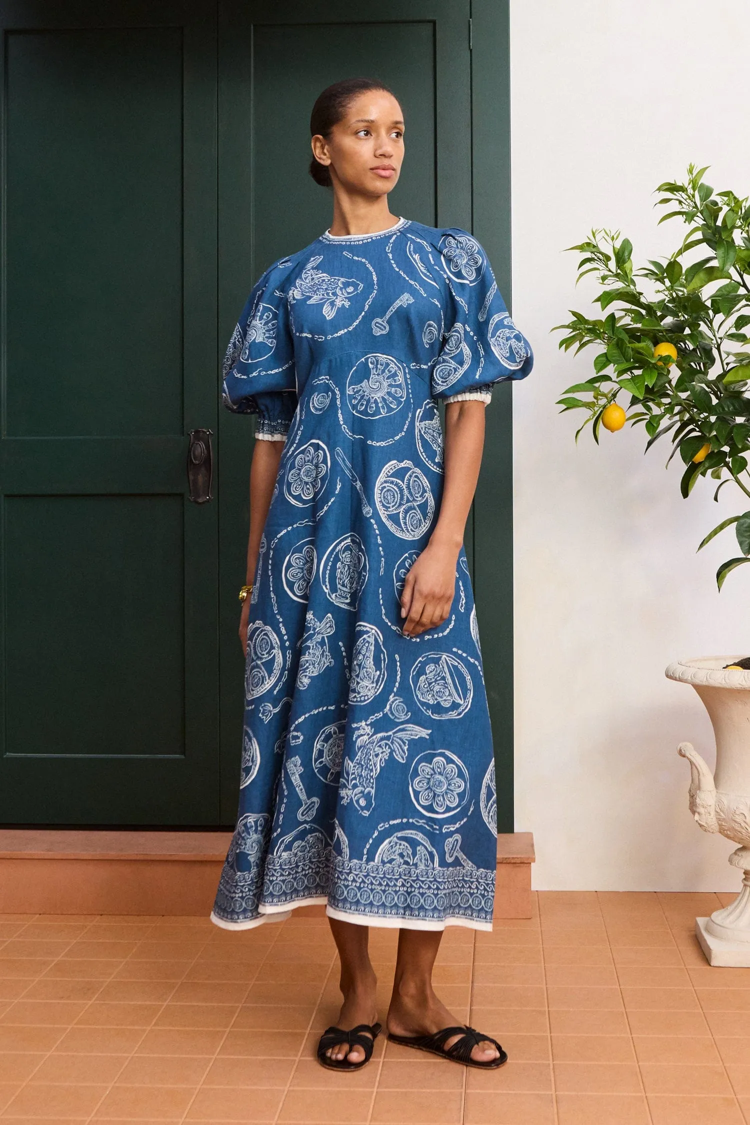 LUCKY MIDI DRESS sold by Alemais product image thumbnail 2