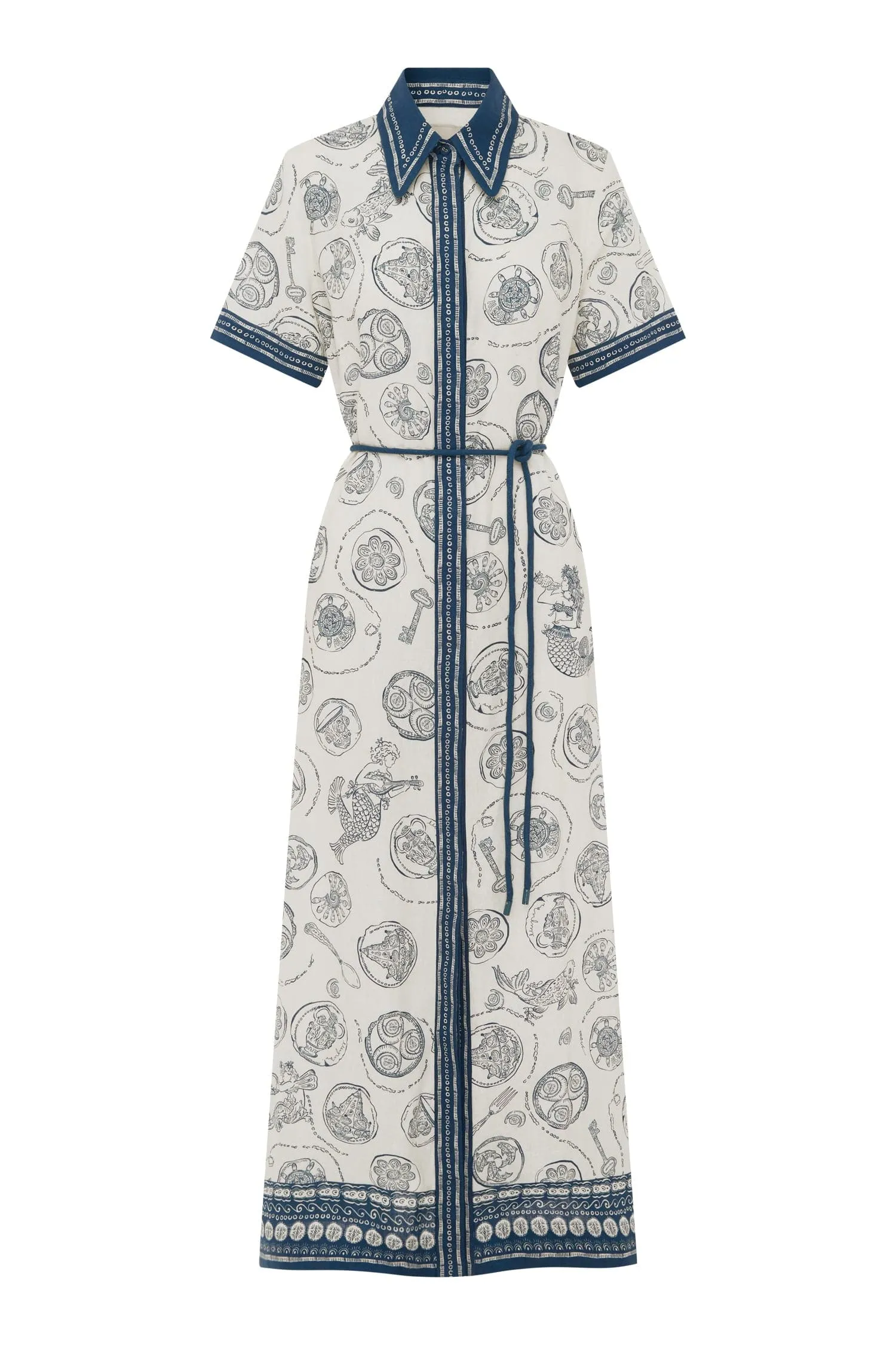 LUCKY SHIRTDRESS sold by Alemais