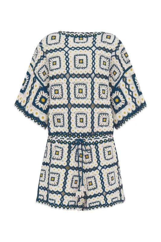 DOLLY PLAYSUIT made by Alemais