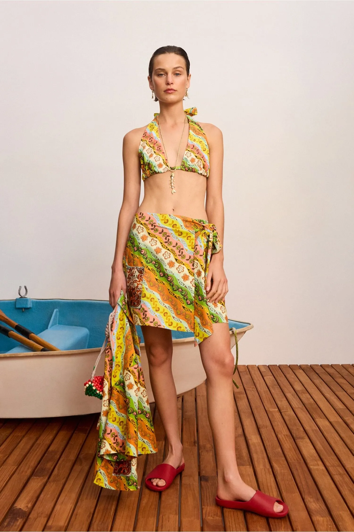 JANINE SARONG SKIRT sold by Alemais product image thumbnail 2