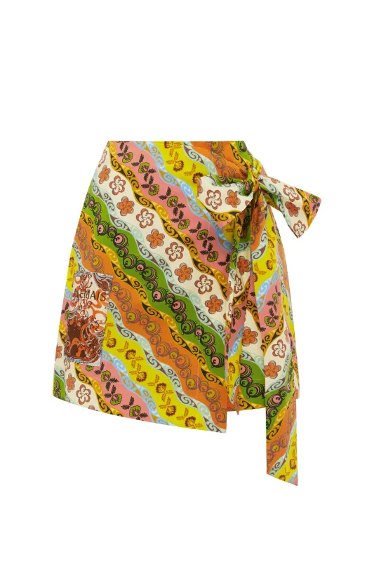JANINE SARONG SKIRT made by Alemais