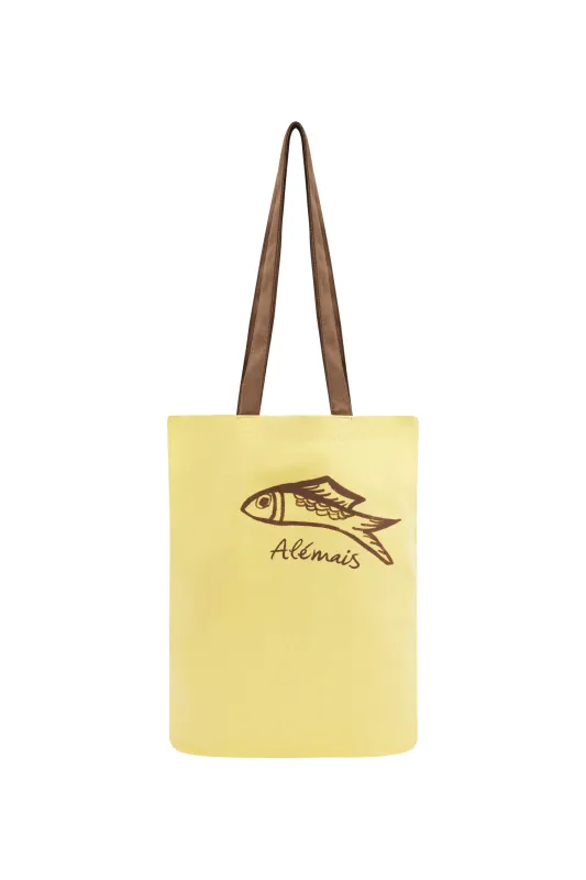 MONA LIBRARY TOTE made by Alemais