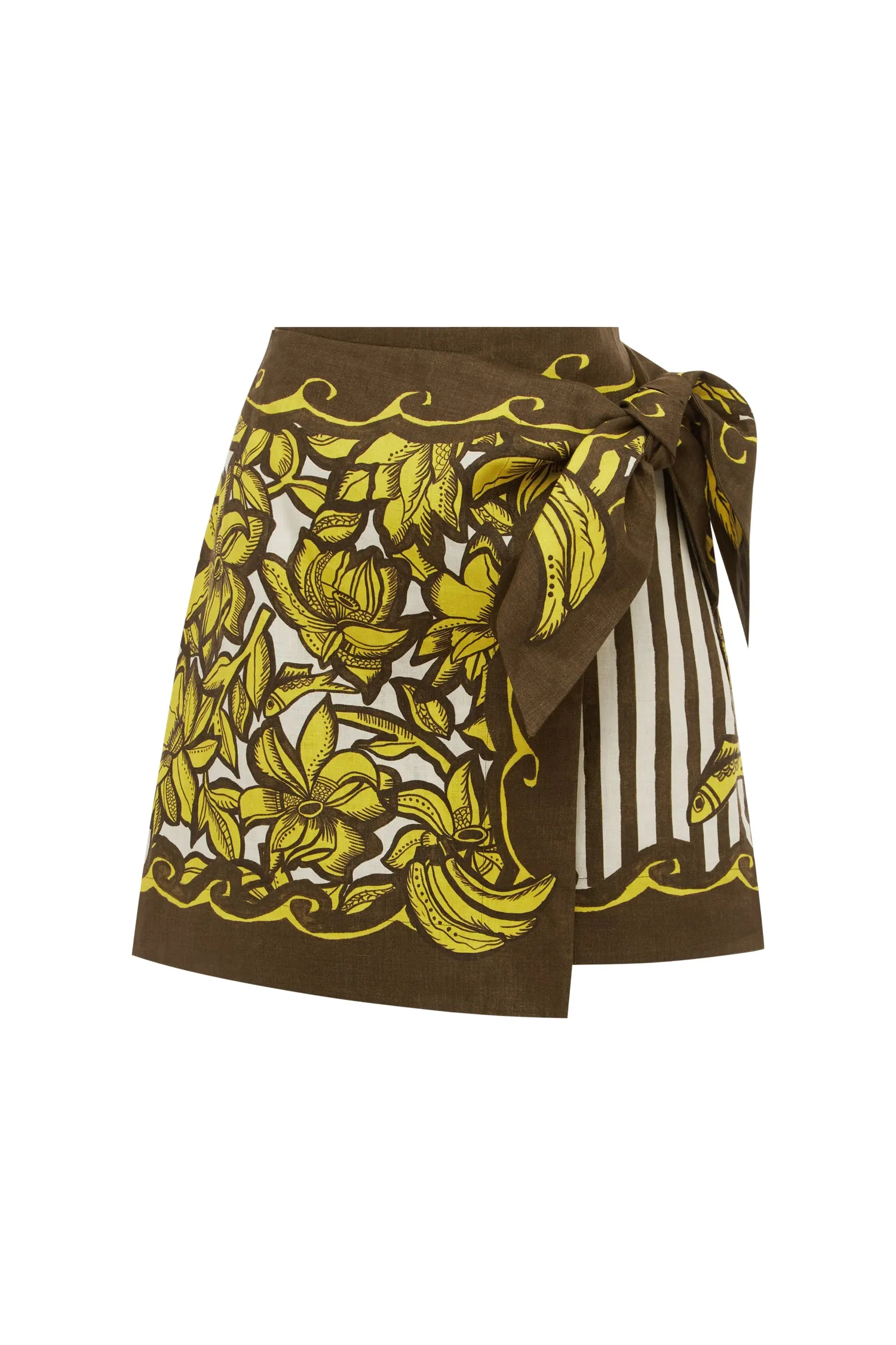 MONA SARONG SKIRT sold by Alemais