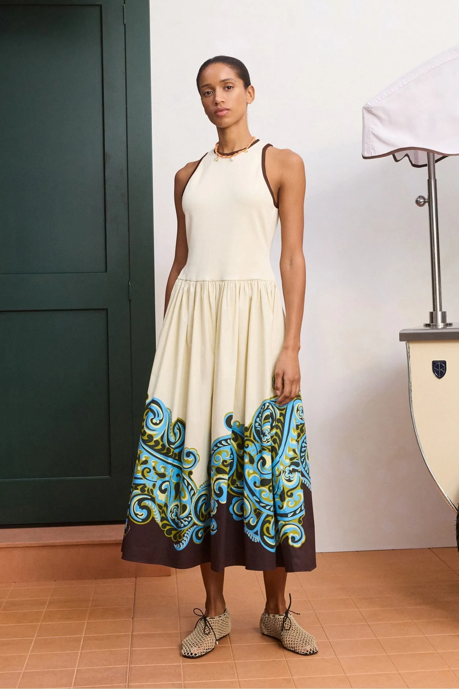 NATALIA TANK MIDI DRESS sold by Alemais product image thumbnail 2