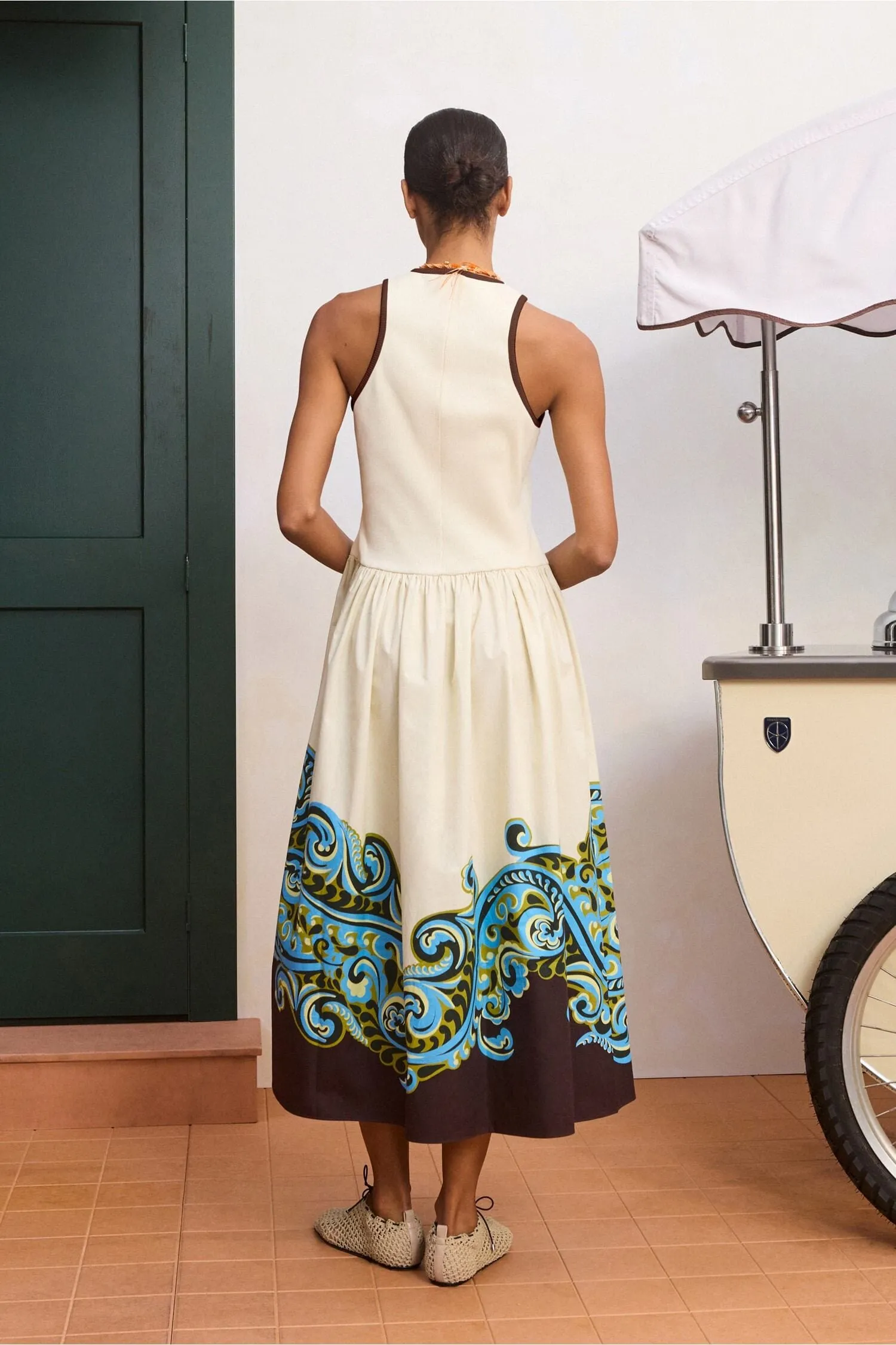 NATALIA TANK MIDI DRESS sold by Alemais product image thumbnail 4