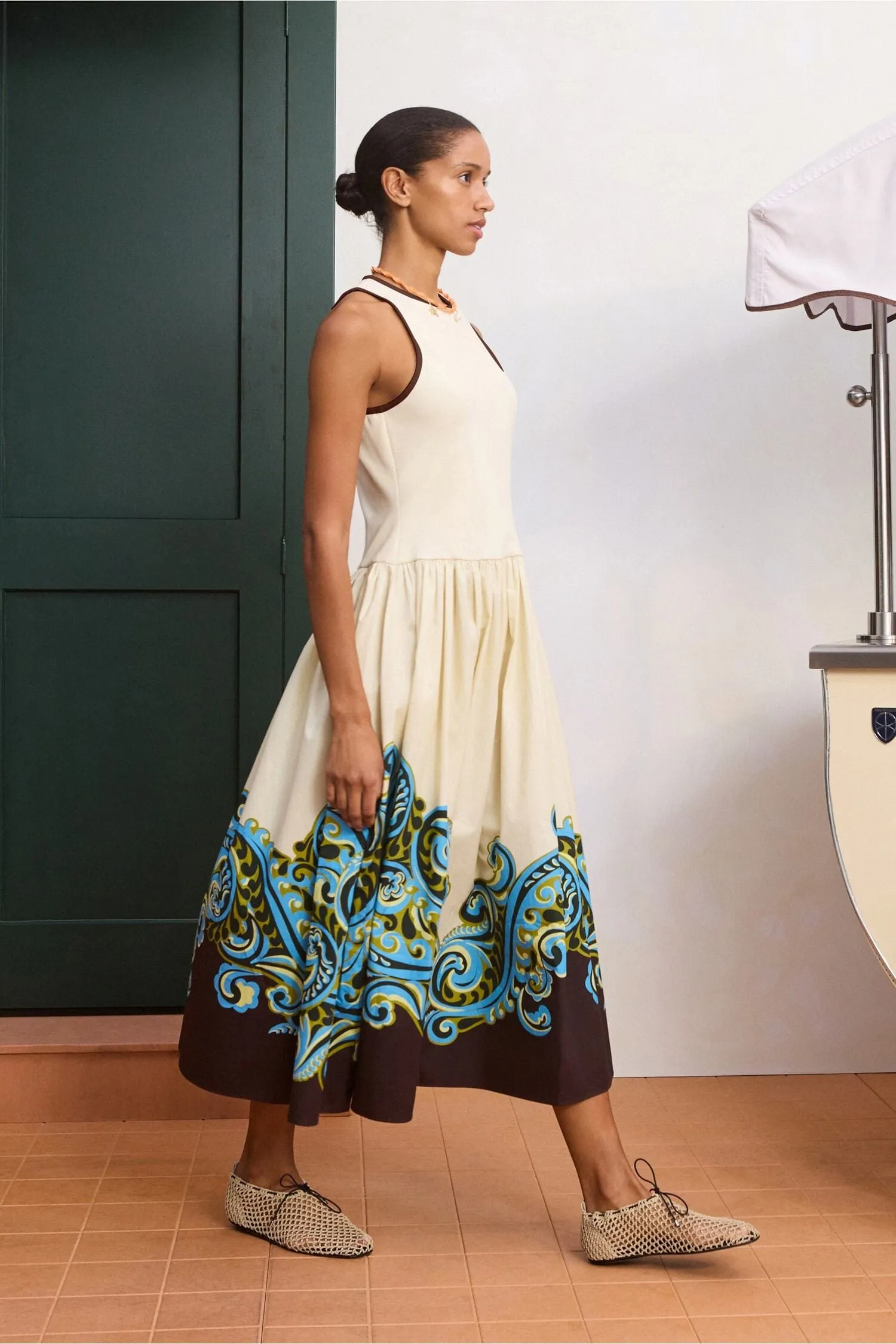 NATALIA TANK MIDI DRESS sold by Alemais product image thumbnail 3