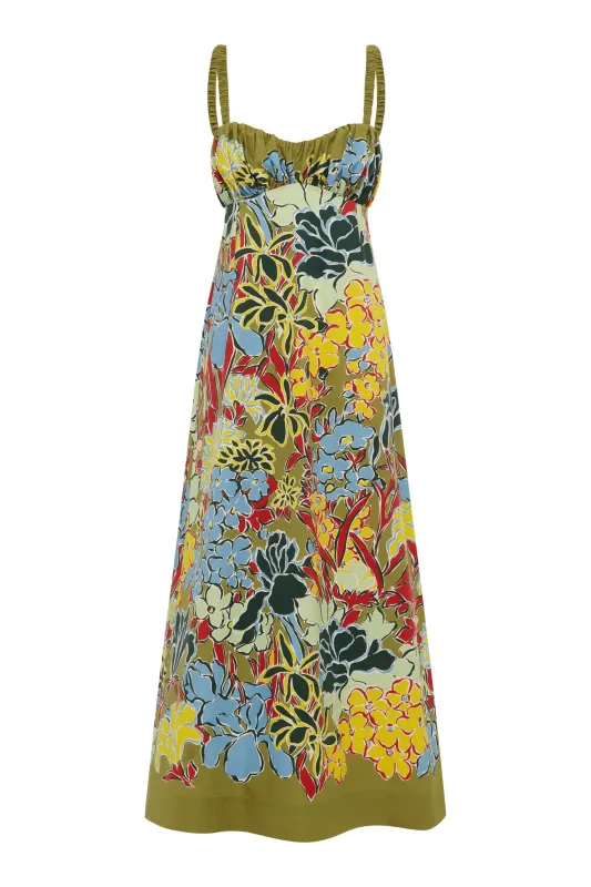 SOLSTICE MIDI DRESS made by Alemais