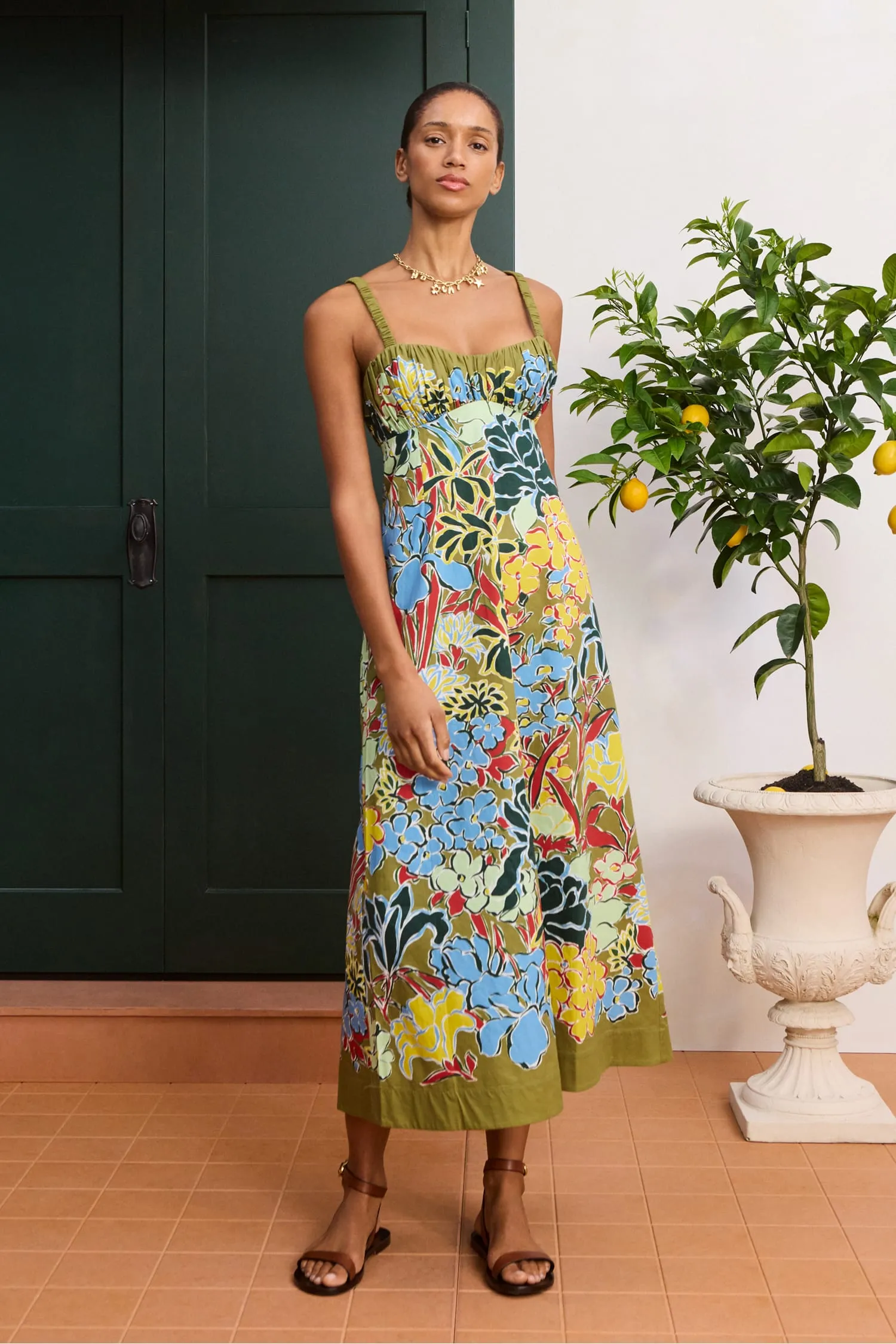 SOLSTICE MIDI DRESS sold by Alemais product image thumbnail 2