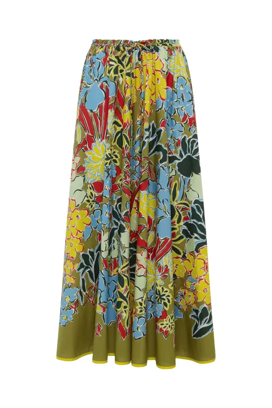 SOLSTICE MIDI SKIRT made by Alemais