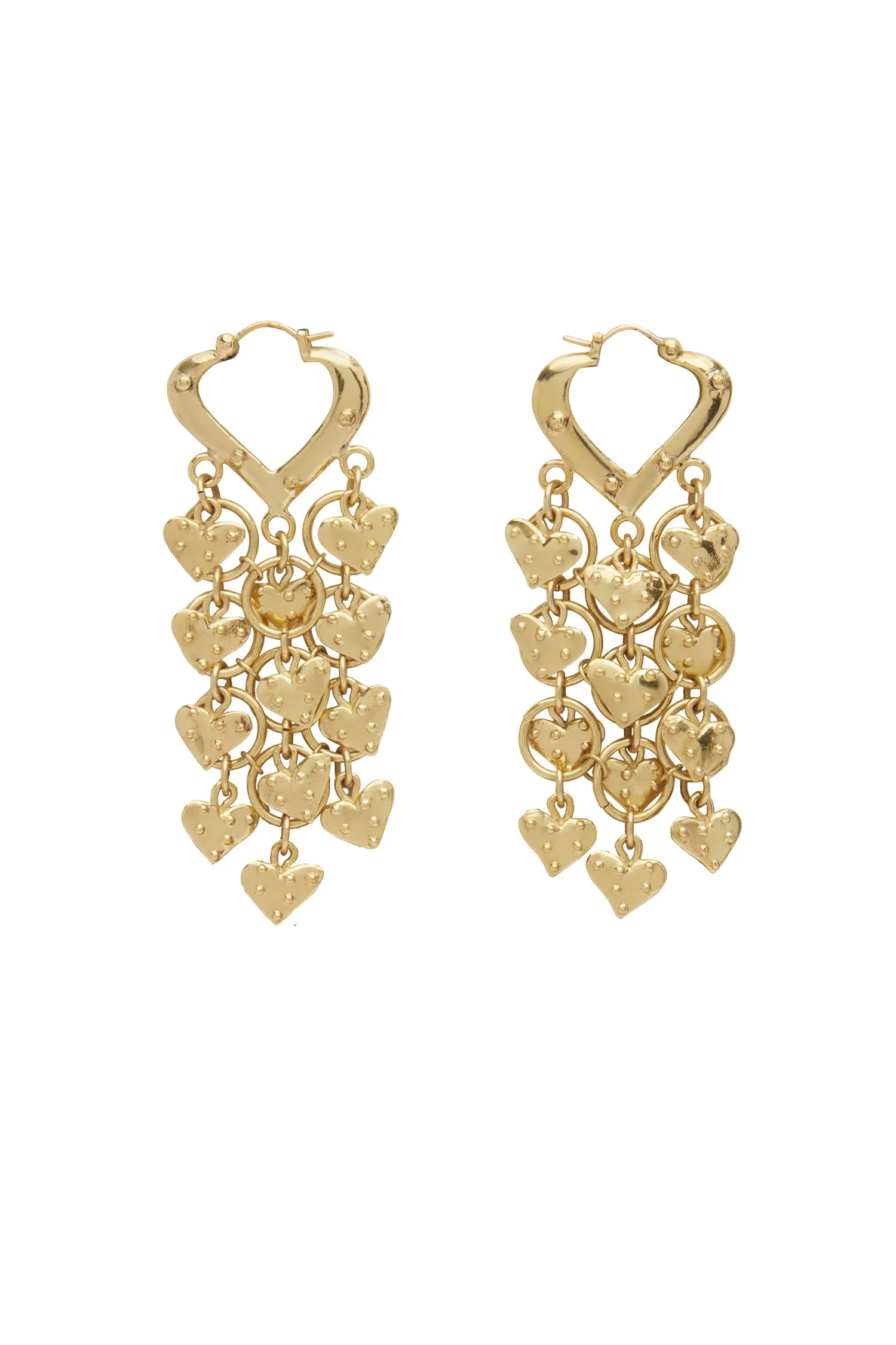 ATOMIC HEART DROP EARRINGS sold by Alemais