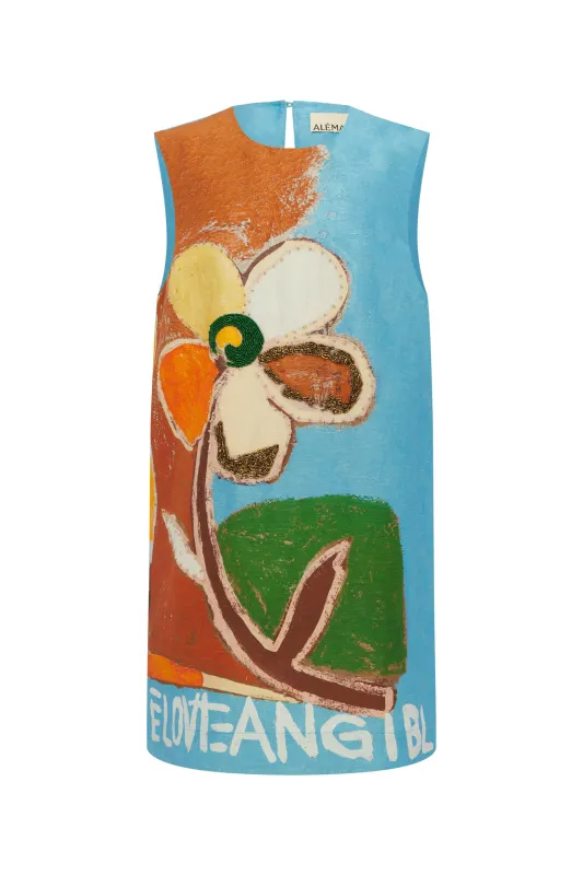 LENNY EMBELLISHED MINI DRESS made by Alemais