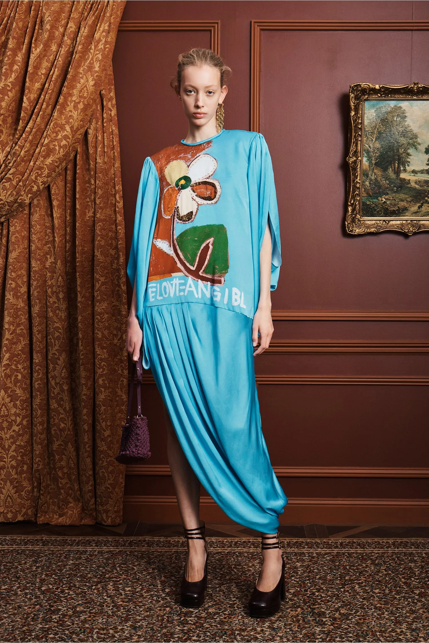 LENNY EMBELLISHED SILK GOWN sold by Alemais product image thumbnail 2