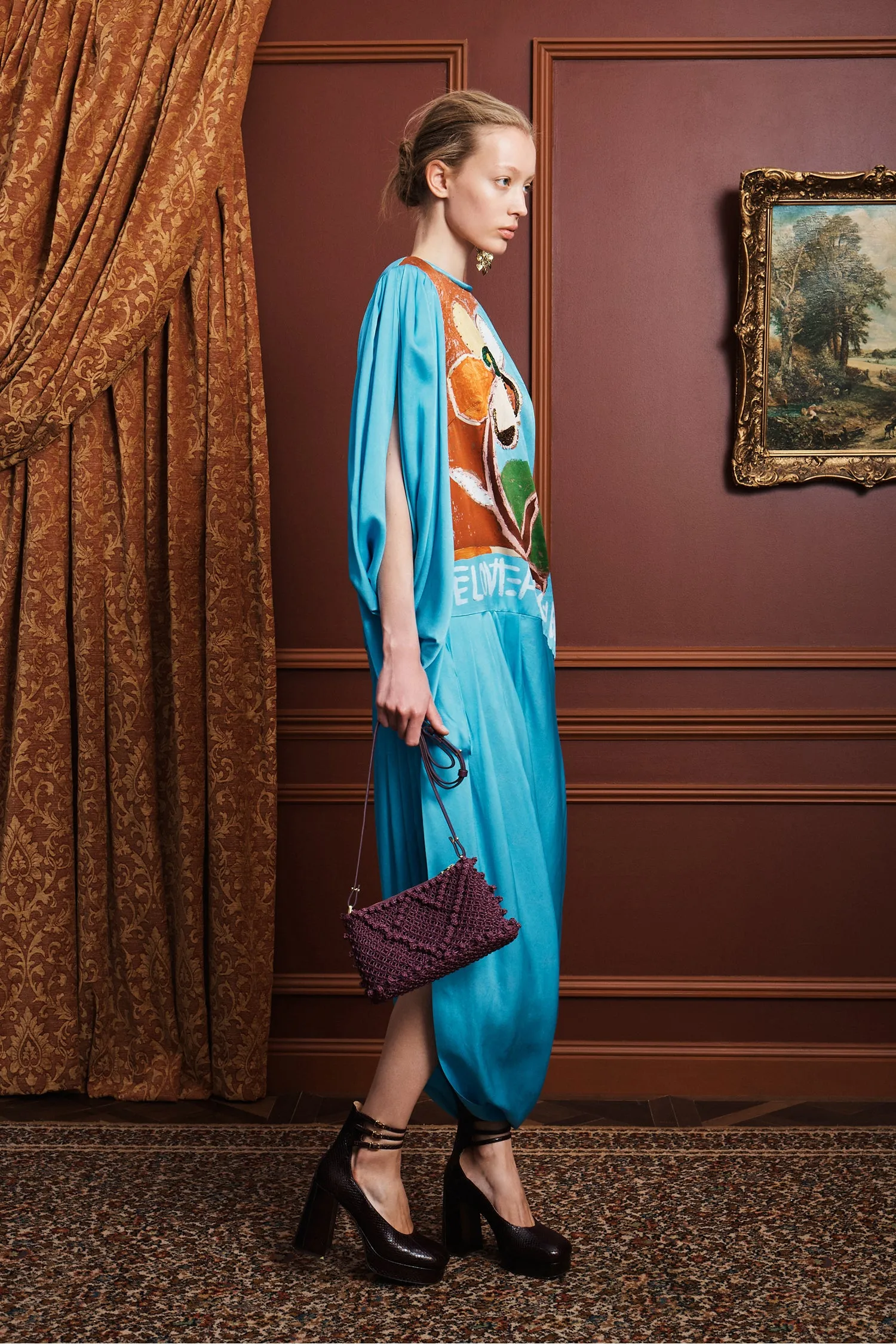 LENNY EMBELLISHED SILK GOWN sold by Alemais product image thumbnail 3
