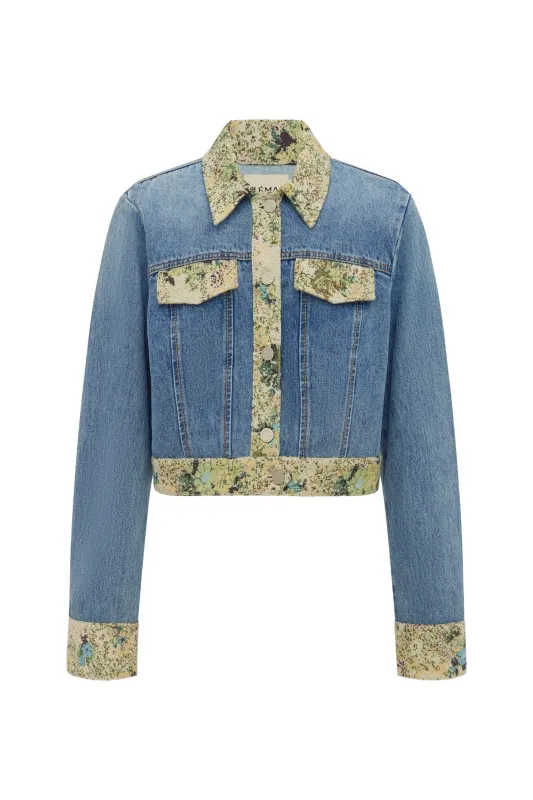 MARCEL DENIM JACKET made by Alemais