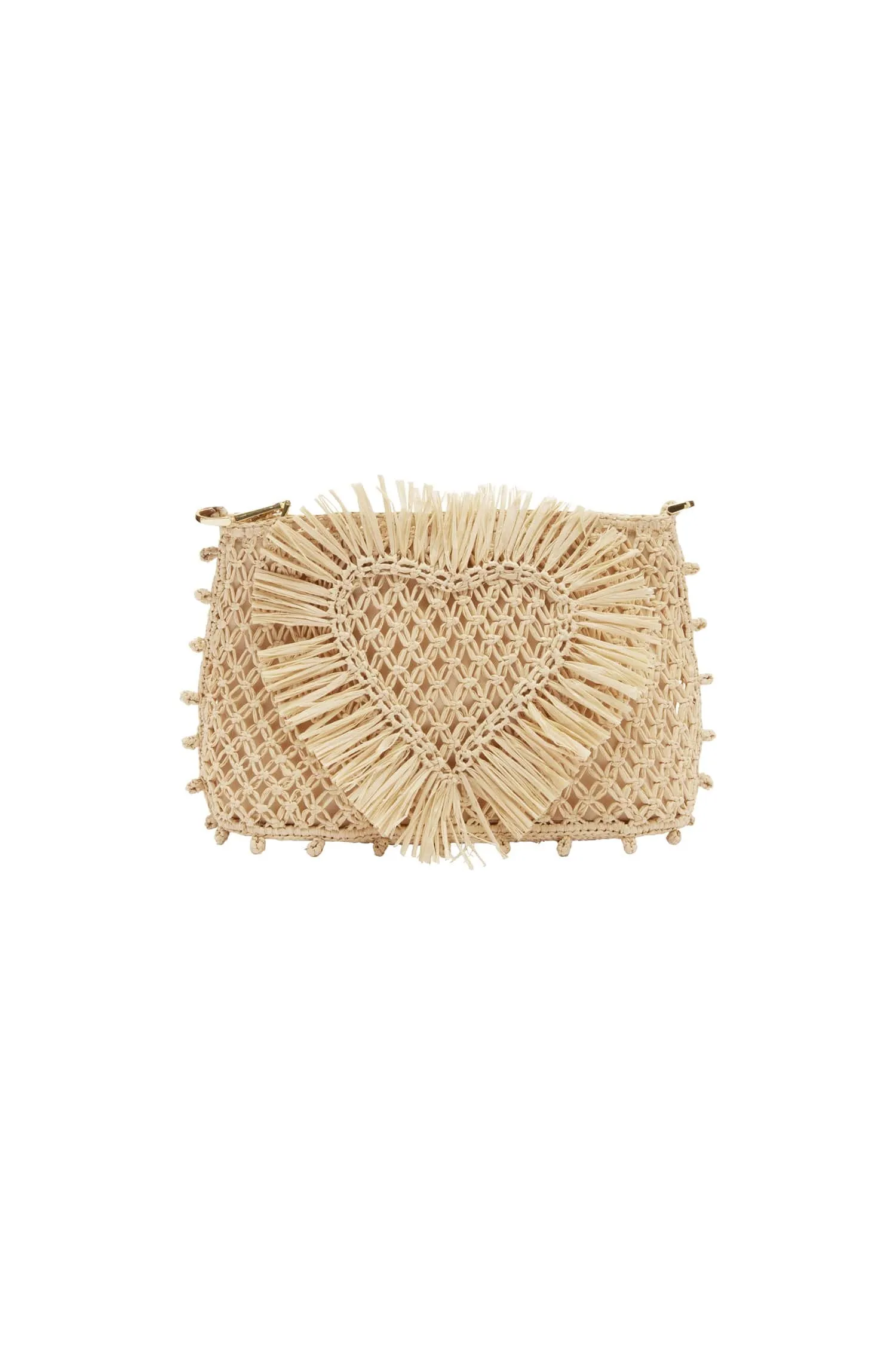 RAFFIA MACRAME CLUTCH sold by Alemais product image thumbnail 3