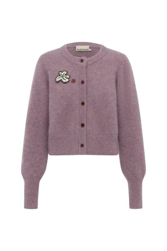 REGGIE CROPPED CARDIGAN made by Alemais