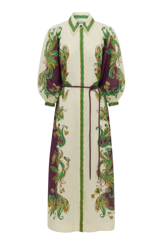 RUTHIE SHORT SLEEVE SHIRTDRESS made by Alemais