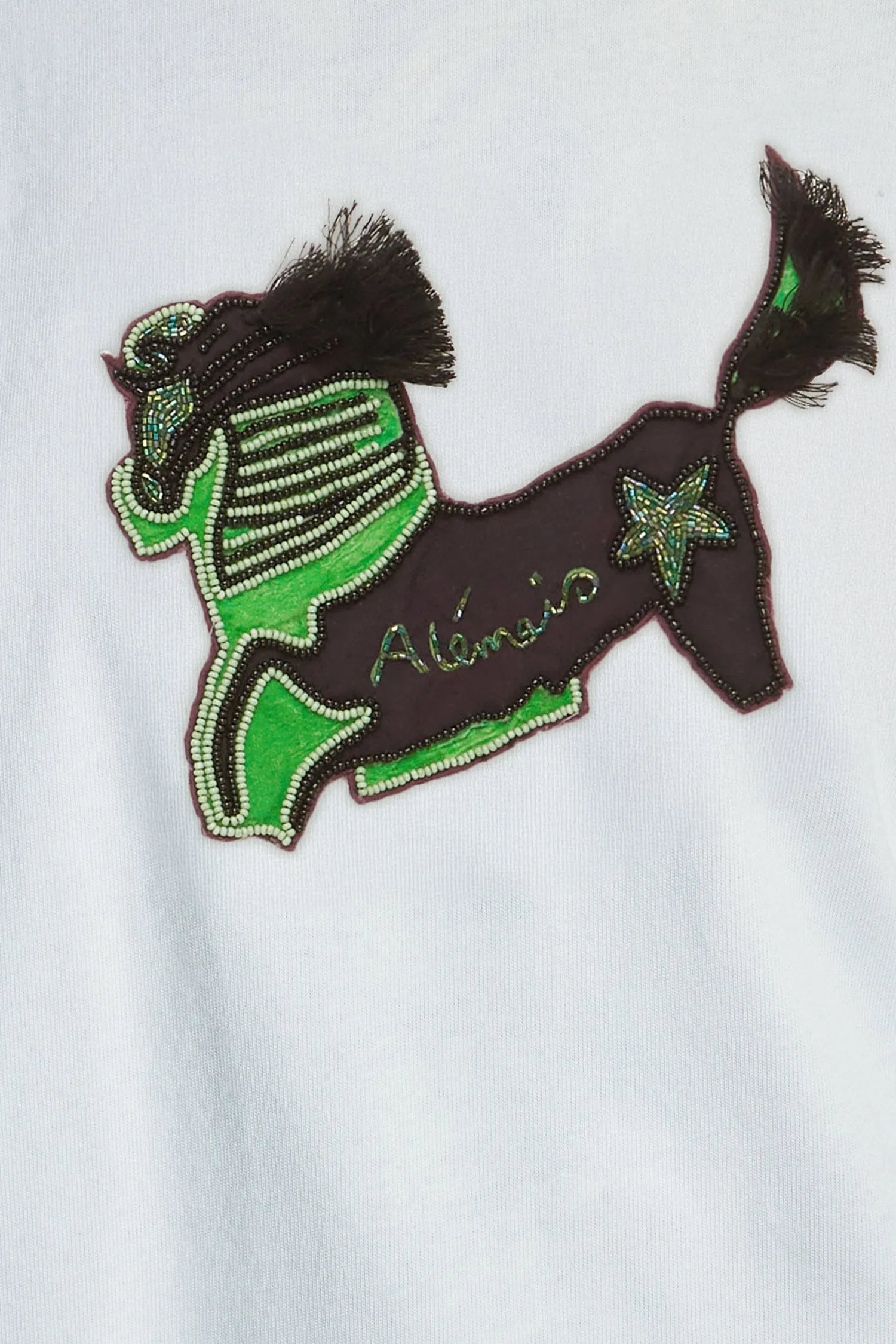 TANGIBLE LOVE EMBROIDERED TEE sold by Alemais product image thumbnail 5