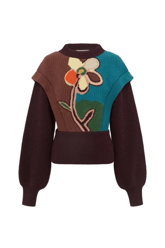TANGIBLE LOVE SWEATER made by Alemais
