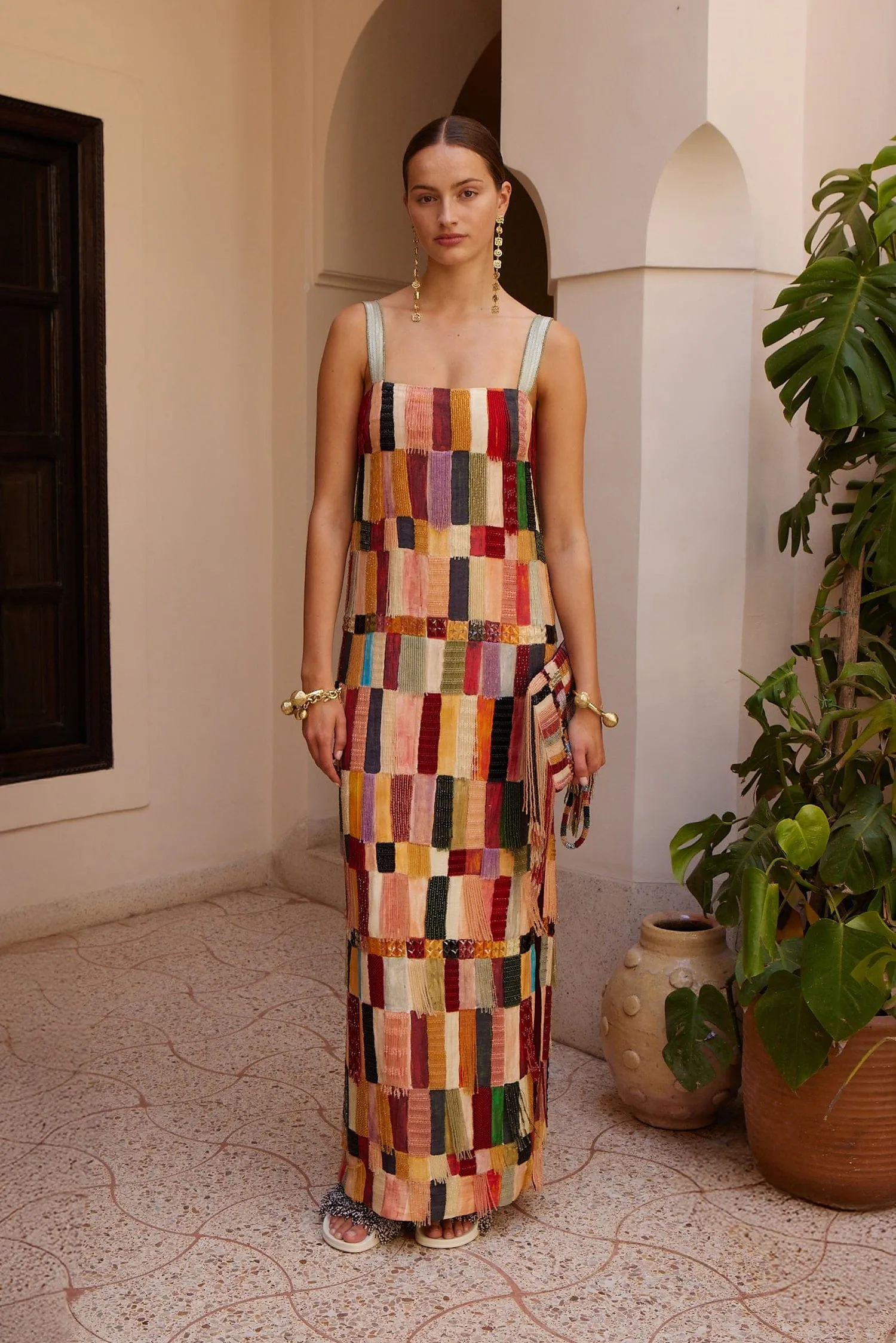 MARJORELLE EMBELLISHED MIDI DRESS sold by Alemais product image thumbnail 2