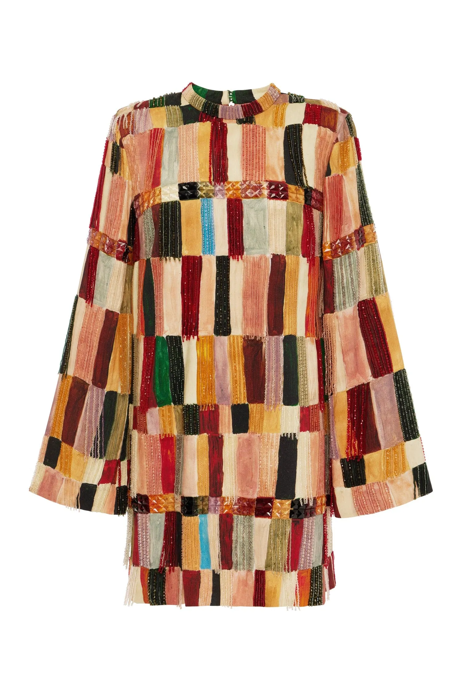 MARJORELLE EMBELLISHED MINI DRESS sold by Alemais