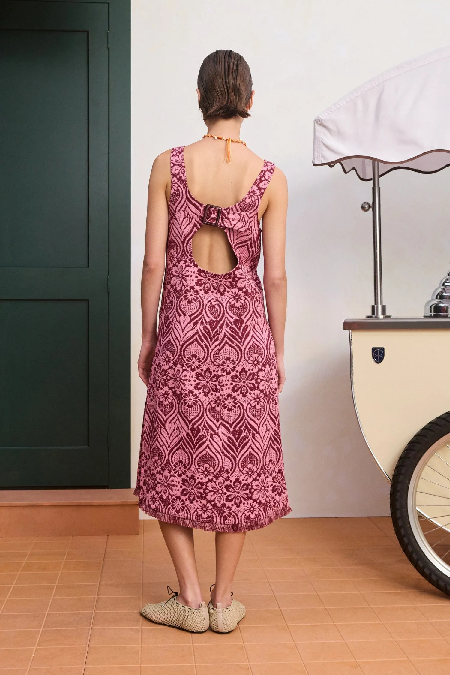 BLONDIE MIDI DRESS EXCLUSIVE sold by Alemais product image thumbnail 4