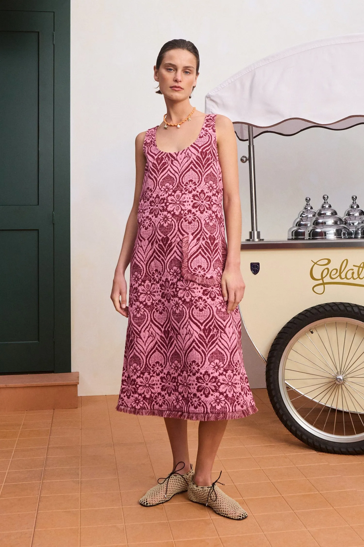 BLONDIE MIDI DRESS EXCLUSIVE sold by Alemais product image thumbnail 2