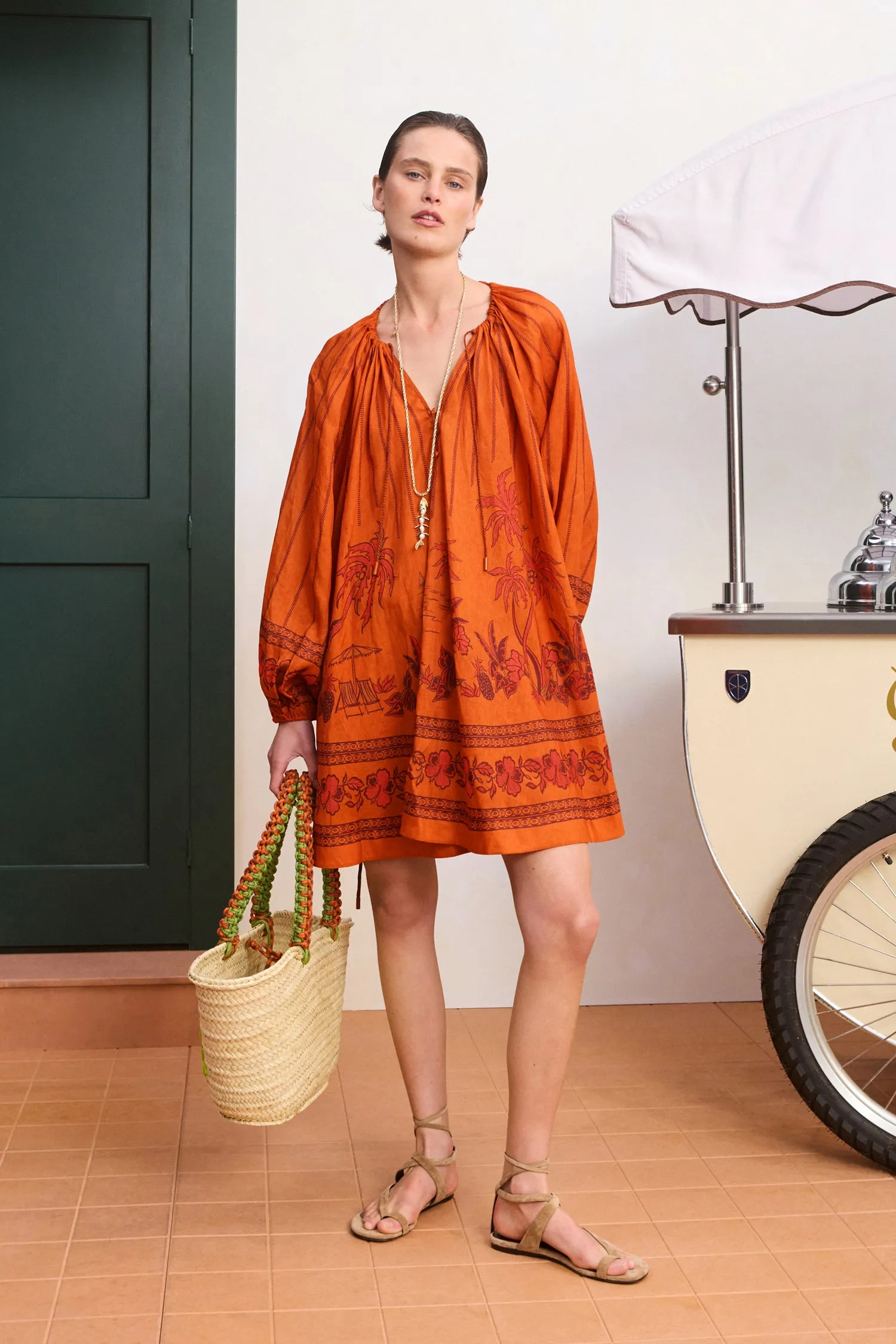 BOATHOUSE MINI DRESS sold by Alemais product image thumbnail 2