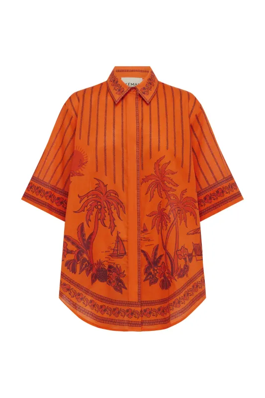 BOATHOUSE SHIRT made by Alemais