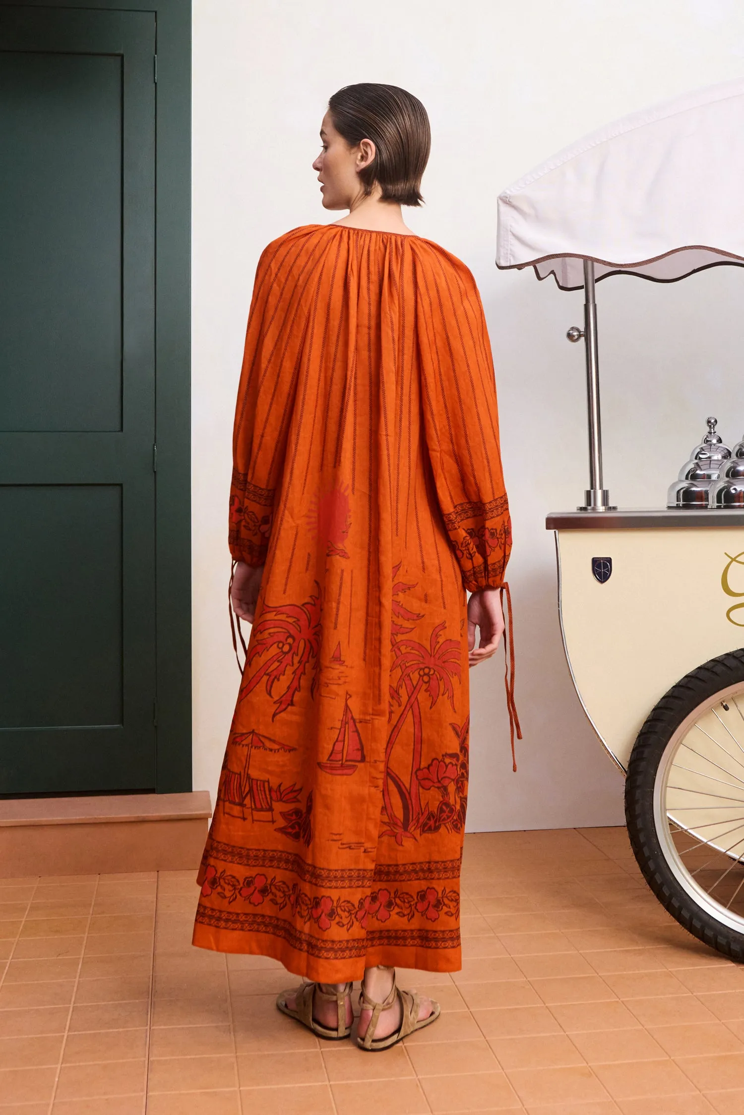 BOATHOUSE SHIRTDRESS sold by Alemais product image thumbnail 4