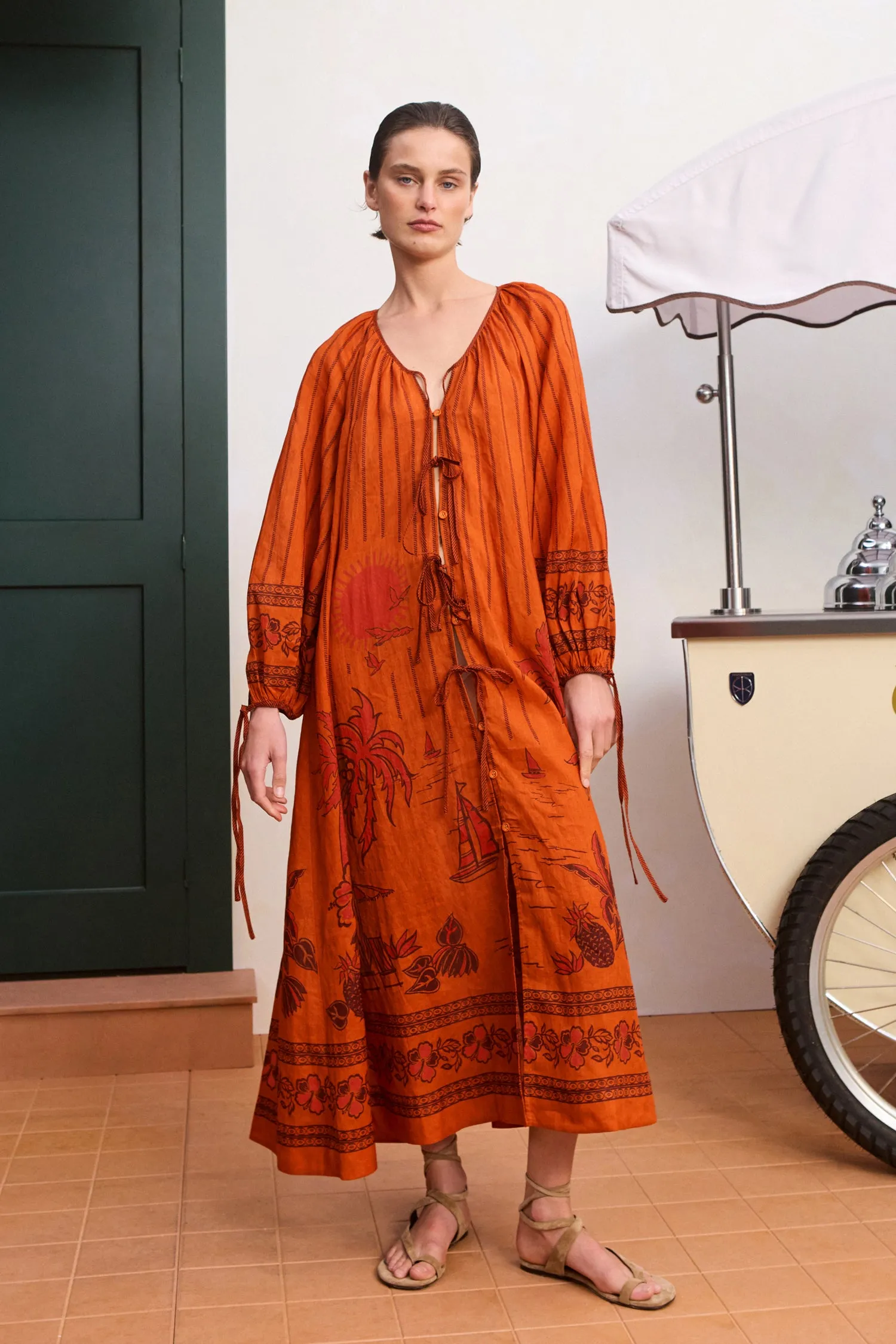BOATHOUSE SHIRTDRESS sold by Alemais product image thumbnail 2